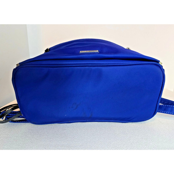 Rebecca Minkoff Backpack Blue Nylon with removable Crossbody Bag - Picture 8 of 13